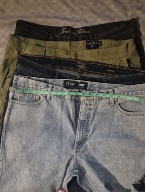 4 pack straigh leg pants for men size 38